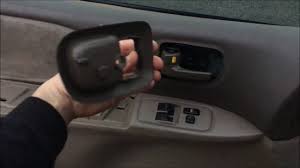Your toyota sienna will be happy to know that the search for the right interior door handle products you've been looking for is over! How To Replace Door Handle On Toyota Sienna 2002 Door Panel Removing 1999 2000 2001 2004 Youtube