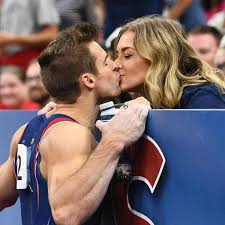 Sam mikulak is an american artistic gymnast who has a net worth of $1 million. Who Is Mia Atkins Meet Tv Host Engaged To Olympic Gymnast Charlotte Observer
