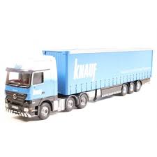 Mercedes Benz Actros Curtainside Knauf Eddie Stobart Ltd Corgi Cc13812 Miniatures Minichamps