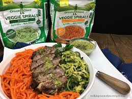Add green giant® veggie spirals® zucchini and sauce mixture; Grilled Steak With Zucchini Veggie Spirals Walking On Sunshine Recipes