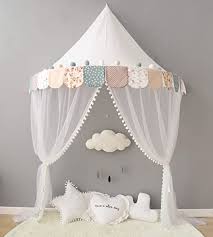 Nordic Ideas Ciel De Lit Avec Moustiquaire Bebe Fille Garcon Coton Tente De Lit Cadeau Moustiquaire Decoration Chambre Enfant Nte005 Amazon Fr Cuisine Maison