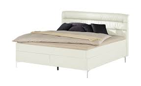 Betten online günstig kaufen | möbel boss. Boxspringbett Lina 140x200 Cm Weiss Mobel Hoffner