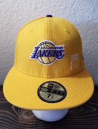 La Lakers Kobe 24 Nba 59fifty New Era Yellow Ball Cap Hat Men S Fitted 7 1 4 Newera Losangeleslakers Nba Hats Lakers Kobe La Lakers