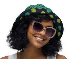 Anchors Reversible Bucket Hat