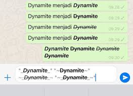 Cara membuat tulisan whatsapp berwarna tanpa aplikasi. Cara Membuat Tulisan Unik Di Whatsapp Tanpa Aplikasi