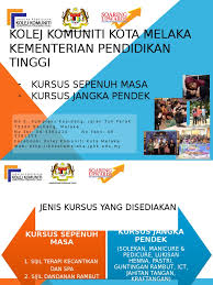 Posts about kursus jangka pendek kolej komuniti written by abbas Slideshow
