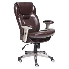 Serta Back In Motion Health Wellness Eco Friendly Bonded Leather Mid Back Office Chair Frye Chocolate Best Ergonomic Chair Office Chair Leather Office Chair
