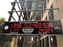 „seit nunmehr über 20 jahren läuft in deutschland die schuldenuhr. Die Schuldenuhr Wird 25 Darum Ist Sie So Wichtig Wie Nie Zuvor Bund Der Steuerzahler E V