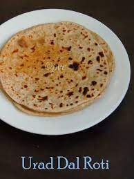 Priya S Versatile Recipes Urad Dal Roti Stuffed Urad Dal Paratha Paratha Roti Indian Flat Bread