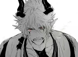 Animedrawing Anime Drawing Demons Anime Demon Anime Boy Art