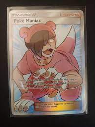 Pokémon Unified Minds Poke Maniac Full Art Ultra Rare Holo 236/236 O3 | eBay