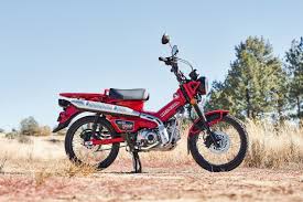 2021 honda trail 125 first ride review revzilla honda revzilla riding