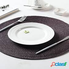 Sears.com.mx | envíos a todo méxico · más de 500 mil productos con todas las formas de pago compras 100% seguras · lo mejor en moda, línea blanca, pantallas, computo, celulares, juguetes, muebles, ferretería y más · click & recoge en tienda Juego De Tapetes Para Mesa De Comedor Con Manteles Individuales Antideslizantes Tejidos Jacquard En Mexico Clasf Moda Y Accesorios