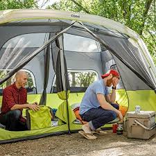 Modern, traditional, eclectic, rustic, glam, farmhouse, country Core 10 Person Instant Cabin Tent With Screen Room 14 5 X 14 Shopwell