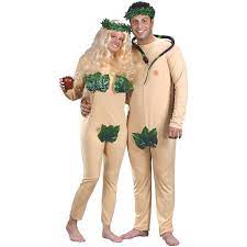 FunWorld Adam and Eve 2 in 1 Bag Nude One Size Costume for sale online |  eBay