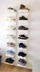 Image of IKEA shoe rack wall
