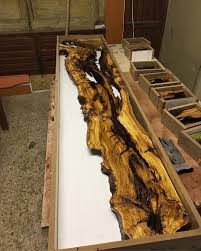 Net Opisaniya Foto Tv Stand Wood Epoxy Resin Epoxy