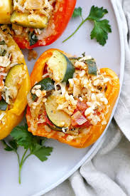 Vegetarian Italian Stuffed Peppers Recipe Stuffed Peppers Vegetarian Italian Stuffed Peppers Recipe Vegetarian
