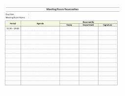 Conference Room Schedule Template New Meeting Room Reservation Sheet Download This Meeting Meeting Room Schedule Template Room Reservation