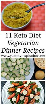 11 Keto Vegetarian Dinner Recipes Easy Low Carb Meal Ideas Vegetarian Recipes Dinner Diet Meal Plans Ketogenic Diet Meal Plan