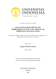 Orang melayu yang mengaku islam. Pdf A Comparative Political Case Study Aktualisasi Politik Islam Perbandingan Pola Kebijakan Islamisasi Di Indonesia Dan Malaysia Anggina Mutiara Academia Edu