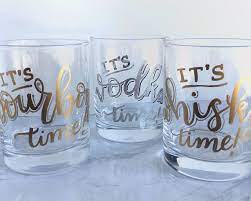 Looking for a custom drinkware? I Think These Ones Are My Very Favorite To Make Grab A Single Or Set At My Shop Custom Drinking Glasse Custom Drinking Glasses Old Fashioned Glass Glasses