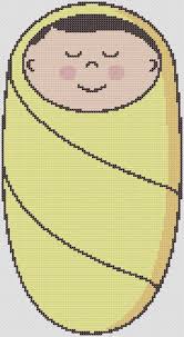 Free video game and geek cross stitch patterns to download by lord libidan. Swaddled Sleeping Baby Free Baby Cross Stitch Patterns Download Cross Stitch 4 Free