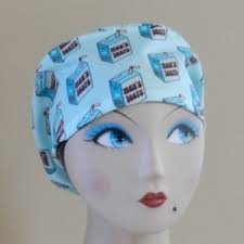 Froggy Nurses Bouffant Surgical Cap Bakers Cap/chef Cap/anesthesist Scrub  Cap/vet Scrub Hat/or/rn Scrub Cap/dental Scrub Cap