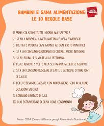 Fare sempre colazione per permettere all'organismo di poter affrontare la giornata di lavoro o di scuola; Educazione Alimentare Dei Bambini Principi E Consigli Melarossa