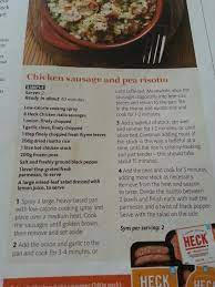 Chicken Sausage And Pea Risotto Slimming World Recipes Food And Drink Slimming Eats
