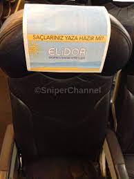 koltuk basliklari panosundaki pin