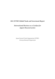 Japan with a share of 5.73% (143 billion us$). Https Www Jetro Go Jp Ext Images En Reports White Paper Trade Invest 2011 Pdf
