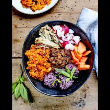 Buddha Bowl Shimejis Riz Et Lentilles Sauce Tahini Recette Recette Sauce Tahini