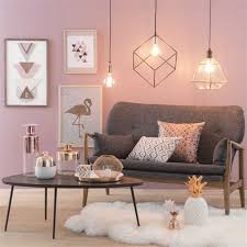 10 pink and grey bedroom: Blush Grey Copper Bedroom Accessories Shefalitayal