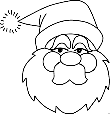 Malvorlage Weihnachtsmann Gesicht Coloring And Malvorlagan