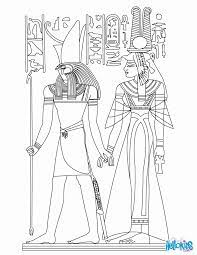 In ancient egypt, both men and women wore makeup. Egyptian God Coloring Pages Coloring Home