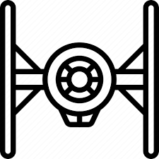 Propelled by twin ion engines, tie fighters are fast, agile, yet fragile starfighters produced by sienar fleet systems for the galactic empire. 23 Tie Fighter Icon Logo Icon Source