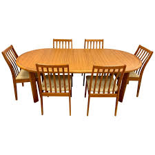 Our range also includes a dining chair, and all beds as well as the modern designer dressing table, wardrobe, mattress and we include your living room. Signed Danish Modern Vamdrup Stolefabrik Dining Room Set Table And Six Chairs For Sale At 1stdibs