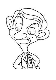 To print the document completely, please, download it. Coloring Pages Coloring Page Of Mr Bean For Kids