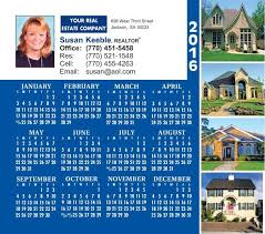 3 5 X 4 Full Magnetic Products Real Estate Estates Calendar Design