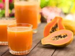 Jugo De Fresa Y Papaya Para Aliviar La Acidez Estomacal