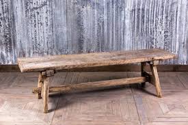 Industrial wood coffee table 25in x 24in x 22in saw blade work butcher bench. Antique Pig Bench Coffee Table Antiques Atlas