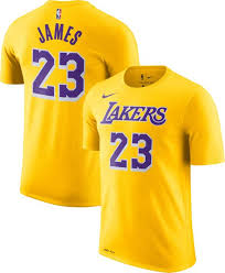 Great savings & free delivery / collection on many items. Nike Youth Los Angeles Lakers Lebron James Dri Fit Gold T Shirt Dick S Sporting Goods