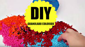 Para comprar nossos produtos : Como Fazer Granulado Colorido Tutorial Passo A Passo Massas Youtube
