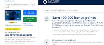 We did not find results for: Live Chase Sapphire Preferred 100 000 Points Bonus Available Online Doctor Of Credit
