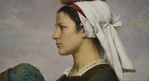 Émile-Auguste Hublin (1830-1891) ~ Le Chemin du Marché 1878 ✿