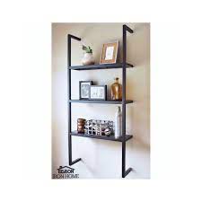 Wallace Shelf Unit 1 Wall Mounted Iron Floating Shelf Etsy In 2021 Metal Shelves Shelves Steel Shelf