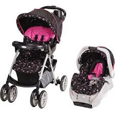 Save On Baby Items At Walmart I Have To Have Hot Pink And Black Everything Travel Systems For Baby Baby Car Seats Graco Stroller