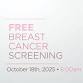 Free Breast Cancer Screening event image