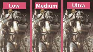 Fallout 4 Pc Low Vs Medium Vs High Vs Ultra Detailed Graphics Comparison Youtube